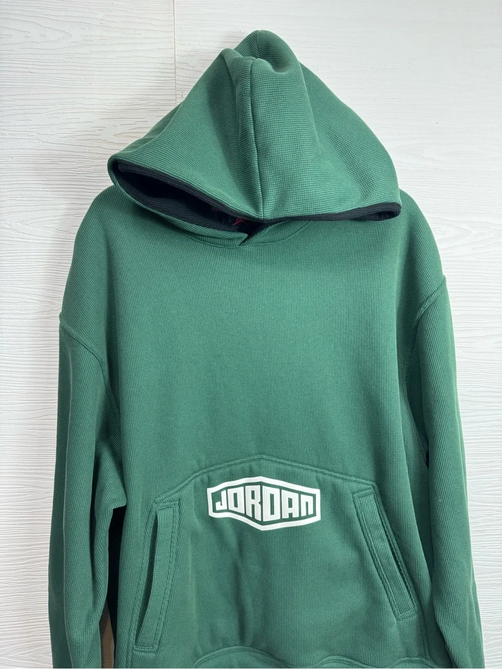 Air Jordan Sport DNA Hoodie Forest Green Pullover Hoodie with Center Logo XXL